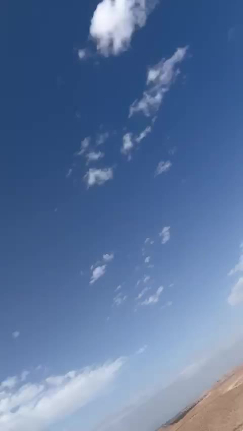 The sky above the desert quad-bike ride