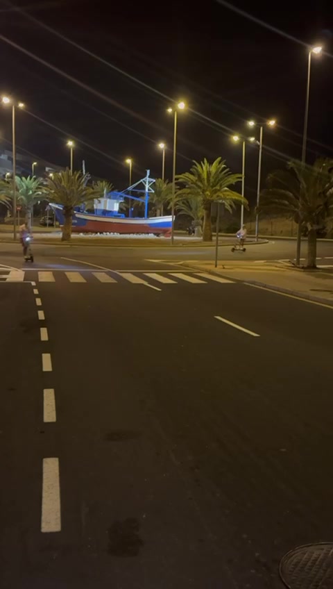 A nighttime walk in Tenerife